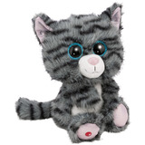 NICI GLUBSCHIS Katze getigert Nomelia 25 cm, Kuscheltier grau