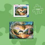 Ravensburger Puzzle Sprung in den Sonnenuntergang 1000 Teile