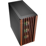 Sharkoon Rebel C70M RGB , Tower-Gehäuse schwarz/holz