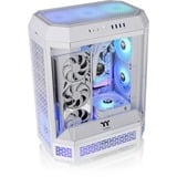Thermaltake The Tower 600 Snow White, Tower-Gehäuse weiß, Tempered Glass x 3