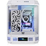 Thermaltake The Tower 600 Snow White, Tower-Gehäuse weiß, Tempered Glass x 3