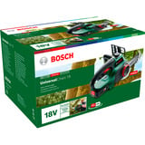 Bosch Heimwerken & Garten Akku-Kettensäge UniversalChain 18, 18Volt grün/schwarz, Li-Ionen Akku 2,5Ah, POWER FOR ALL ALLIANCE