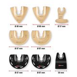 EINHELL Multitool-Set 10-teilig, in XL-PLUS-CASE, Schleifscheibe für Multifunktionswerkzeuge