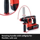 EINHELL Professional Akku-Bohrhammer HEROCCO, 18Volt rot/schwarz, ohne Akku und Ladegerät