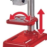EINHELL Säulenbohrmaschine TC-BD 450 rot/schwarz, 450 Watt