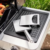 RÖSLE Plancha-Spachtel breit, Schaber edelstahl