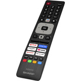 SHARP 75JP7765E, QLED-Fernseher 189 cm (75 Zoll), schwarz/silber, UltraHD/4K, MiniLED Google TV
