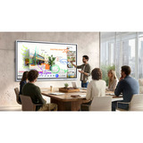 Samsung FLIP WM65FX, Public Display weiß/grau, UltraHD/4K, Touchfunktion, Multi‑Touch