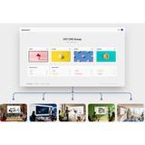 Samsung FLIP WM65FX, Public Display weiß/grau, UltraHD/4K, Touchfunktion, Multi‑Touch