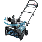 Makita Akku-Schneefräse SN001GZ, 40Volt grün/schwarz, ohne Akku und Ladegerät
