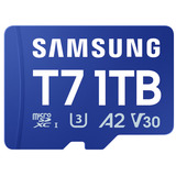 Samsung T7 microSDXC 1 TB, Speicherkarte blau
