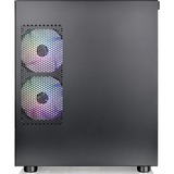 Thermaltake View 170 TG ARGB Black, Tower-Gehäuse schwarz, Tempered Glass x 2
