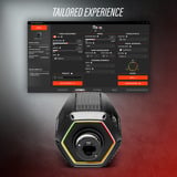 Thrustmaster T818 Black Edition, Lenkradbasis schwarz