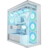 ARCTIC Xtender VG , Tower-Gehäuse weiß, Tempered Glass x 2 Klar-Glas
