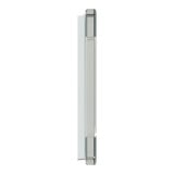 Merten Echtglasrahmen 1-fach, Abdeckung transparent, Retail