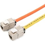 Digitus Cat.6a Keystone-Modul, geschirmt silber, 24 Stück, mit intelligentem Kabelmanager