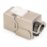 Digitus Cat.6a Keystone-Modul, geschirmt silber, 24 Stück, mit intelligentem Kabelmanager