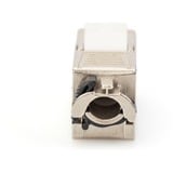 Digitus Cat.6a Keystone-Modul, geschirmt silber, 24 Stück, mit intelligentem Kabelmanager