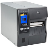 Zebra ZT411, Etikettendrucker schwarz/grau, 203 dpi, EPL, ZPL, ZPL II, USB, LAN, RS232, Bluetooth, Cutter