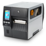 Zebra ZT411, Etikettendrucker schwarz/grau, 203 dpi, EPL, ZPL, ZPL II, USB, LAN, RS232, Bluetooth, Cutter