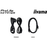 iiyama ProLite X2791QS-B1, LED-Monitor 68.5 cm (27 Zoll), schwarz (matt), QHD, IPS, HDMI, DP, Lautsprecher