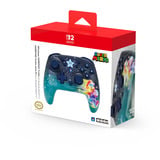 HORI Wireless HORIPAD Turbo (Universe Mario), Gamepad blau, Nintendo Switch 2