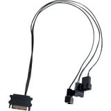 Lian Li UNI FAN SL120 Wireless, Gehäuselüfter schwarz, 3er-Pack inkl. Controller, 120 mm