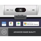 Logitech Brio 500, Webcam weiß/schwarz, Off White