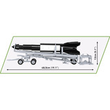 COBI V2 Rocket on Meiller Vehicle Executive Edition, Konstruktionsspielzeug 