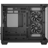 DeepCool CG330 3F, Tower-Gehäuse schwarz, Panorama-Design