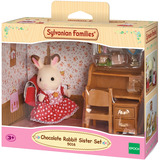EPOCH Sylvanian Families - Schokoladenhasen Schwester Schreibtisch Set, Konstruktionsspielzeug 