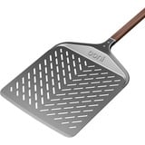 Ooni Signature Perforierter Pizzaheber 12", Grillbesteck silber/schwarz, für Pizzen bis ca. Ø 30cm