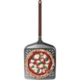 Ooni Signature Perforierter Pizzaheber 12", Grillbesteck silber/schwarz, für Pizzen bis ca. Ø 30cm