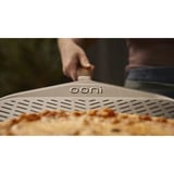 Ooni Signature Perforierter Pizzaheber 12", Grillbesteck silber/schwarz, für Pizzen bis ca. Ø 30cm