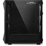 Sharkoon REV300, Tower-Gehäuse schwarz, Tempered Glass