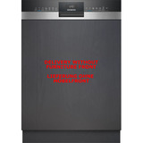Siemens SN53ES04TE iQ300 , Spülmaschine edelstahl (gebürstet)/schwarz, 60 cm, Home Connect