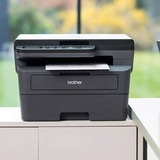 Brother DCP-L2627DWE, Multifunktionsdrucker dunkelgrau, USB, WLAN, Scan, Kopie, EcoPro, Duplex (Druck)