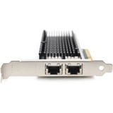Digitus 2-Port 10 Gigabit Ethernet, LAN-Adapter 
