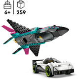 LEGO 60489 City Düsenflieger vs. Rennauto, Konstruktionsspielzeug 