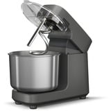 Ooni Halo Pro Spiralkneter - Dark Grey, Küchenmaschine grau, 750 Watt, Timer