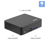 MSI Cubi NUC TWG S-007AT, Mini-PC schwarz, Windows 11 Pro