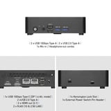 MSI Cubi NUC TWG S-007AT, Mini-PC schwarz, Windows 11 Pro