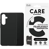 PanzerGlass Fearlessly Fashionable Case, Handyhülle schwarz, Samsung Galaxy S24, QI-kompatibel