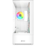 Sharkoon AK6 RGB    , Tower-Gehäuse weiß, Tempered Glass x 2