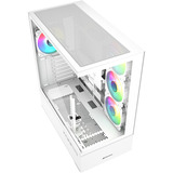 Sharkoon AK6 RGB    , Tower-Gehäuse weiß, Tempered Glass x 2