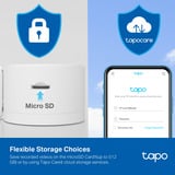 TP-Link Tapo C125, Überwachungskamera weiß/schwarz, WLAN