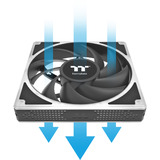 Thermaltake TOUGHFAN EX 140 ARGB Sync, Gehäuselüfter schwarz, 3er Pack, 140 mm