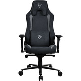 Arozzi Vernazza Supersoft Fabric, Gaming-Stuhl schwarz/grau, Black