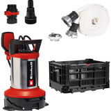 EINHELL Flutset GE-DP 7535 N LL ECO, Tauch- / Druckpumpe rot/schwarz, 750 Watt