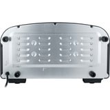 Wilfa CRUST Elektrischer Pizzaofen PO2B-E2200 schwarz, 2.200 Watt, für Pizzen bis ca. Ø 32cm, rotierender Pizzastein
